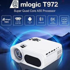 smart projector android 9 &  free delivery free bein sport 0