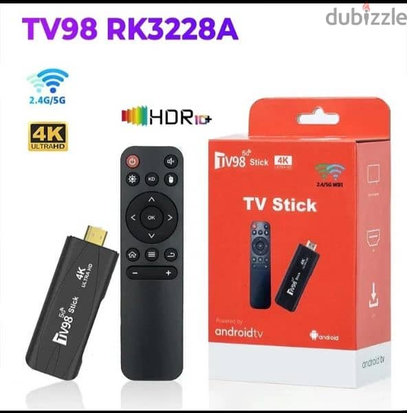 Tv Box stick V12 2:ram 16:data 5g &free delivery Free Bein Sport Osn 1