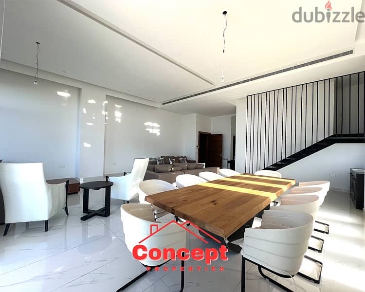 Duplex apartment for Sale in Ain Saadeh ,دوبلكس للبيع في عين سعادة 3