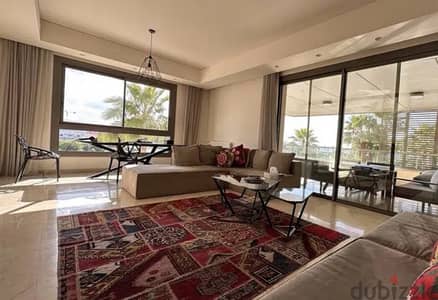 3 bedrooms with open view for rent in waterfront city dbayeh