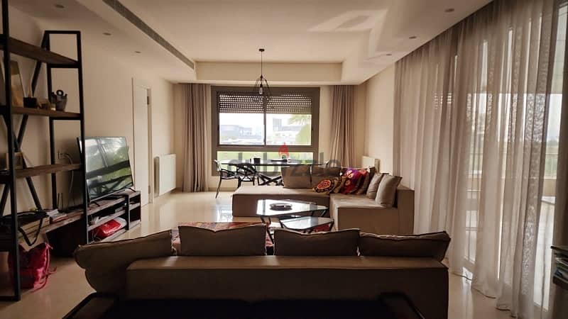 3 bedrooms with open view for rent in waterfront city dbayeh 3