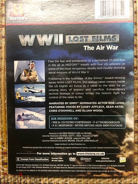 History Channel lost films/ WW2 Air battle 2