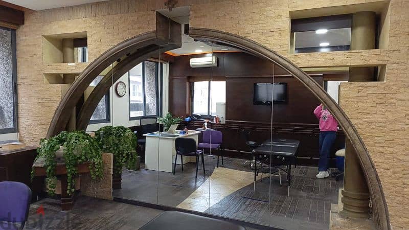 furnished clinic for rent in jdeide عيادة مفروش للايجار في جديدة 8