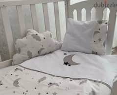 5 pieces baby bed set (bedding) طقم سرير اطفال