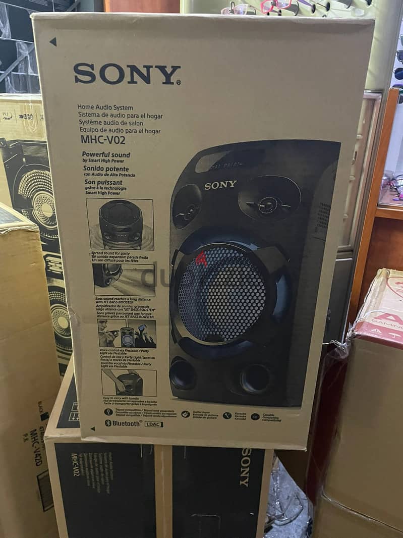 Equipo de Sonido Sony MHC-V02, Bluetooth