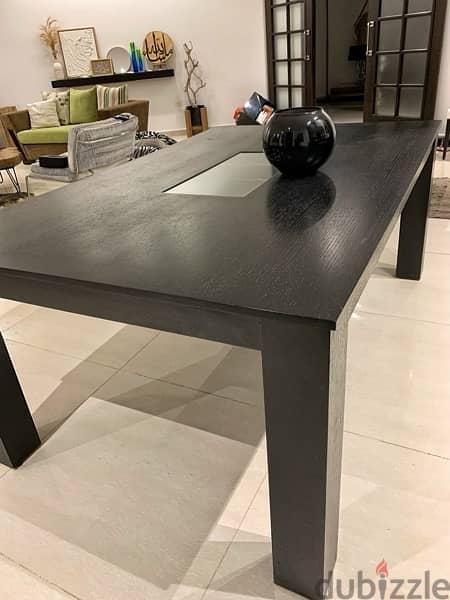 modern black dining table 6