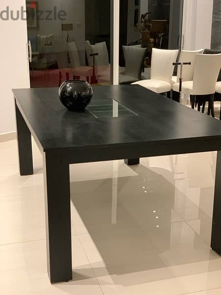 modern black dining table 8