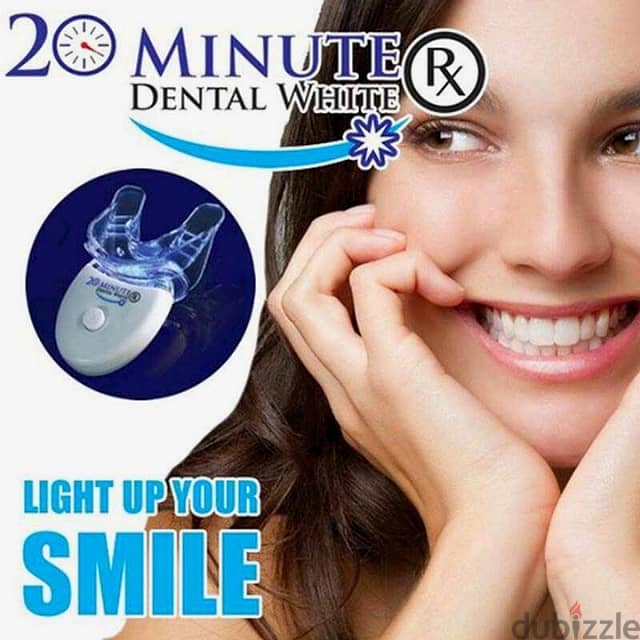 Dental White Teeth Kit – 8 Shades Whiter with Vitamin E & LED 1