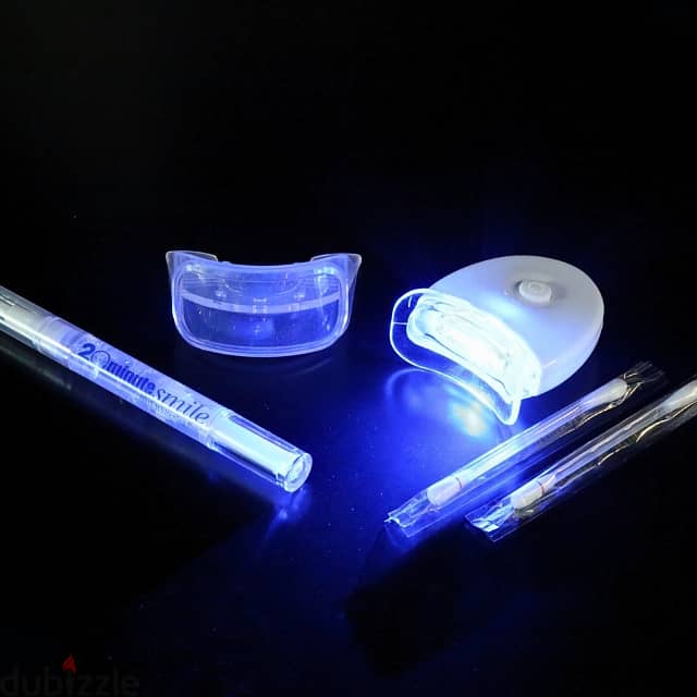 Dental White Teeth Kit – 8 Shades Whiter with Vitamin E & LED 3