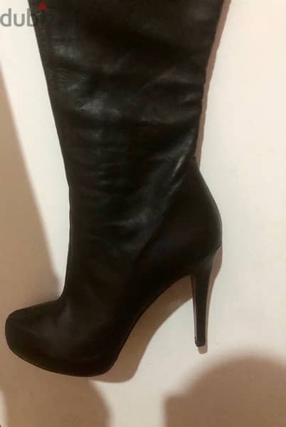 new maria pino boot size 37 leather 3