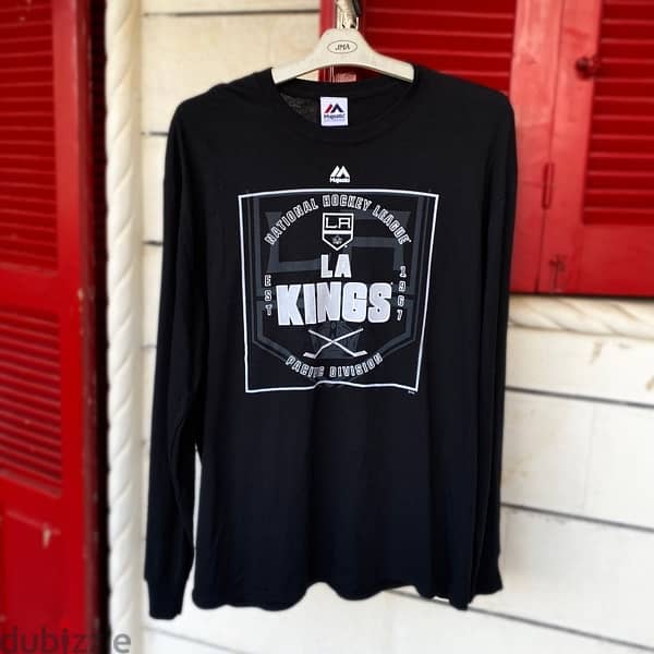 MAJESTIC NHL - LA KINGS Long Sleeve Sweater. 0