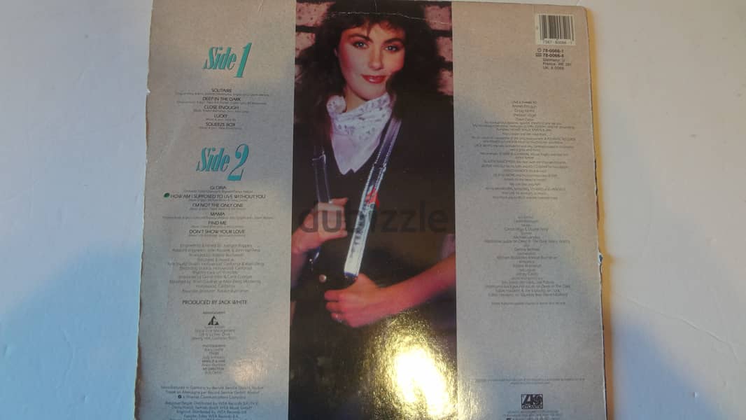 Laura Branigan  Branigan 2 album vinyl Atlantic vg 1