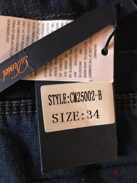 jeans size 34 3