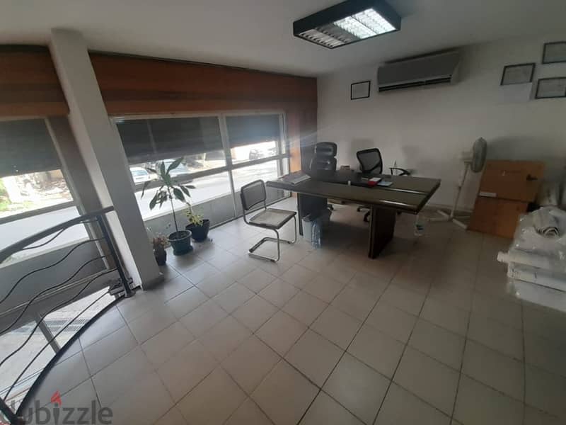 230 Sqm | Decorated Showroom For Rent  In Mansourieh | 3 Floors 3