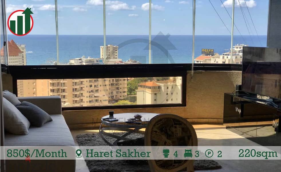 Fully Furnished Apartment for rent in Haret Sakher! 2
