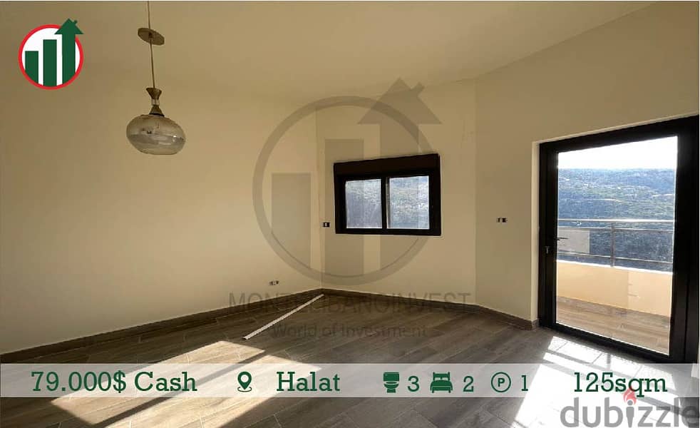 Apartment with Mountain and Sea View for sale in Halat! 4