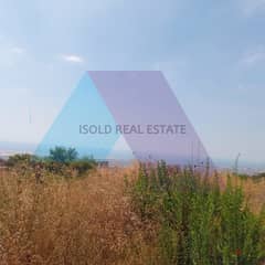 A 1600 m2 land + open view for sale in Yarzeh, Prime Location 0