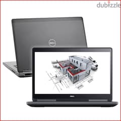 Dell Precision 7710 XEON E3-1545M QUADRO 8GB Mobile Workstation Laptop