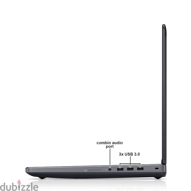 Dell Precision 7710 XEON E3-1545M QUADRO 8GB Mobile Workstation Laptop 6