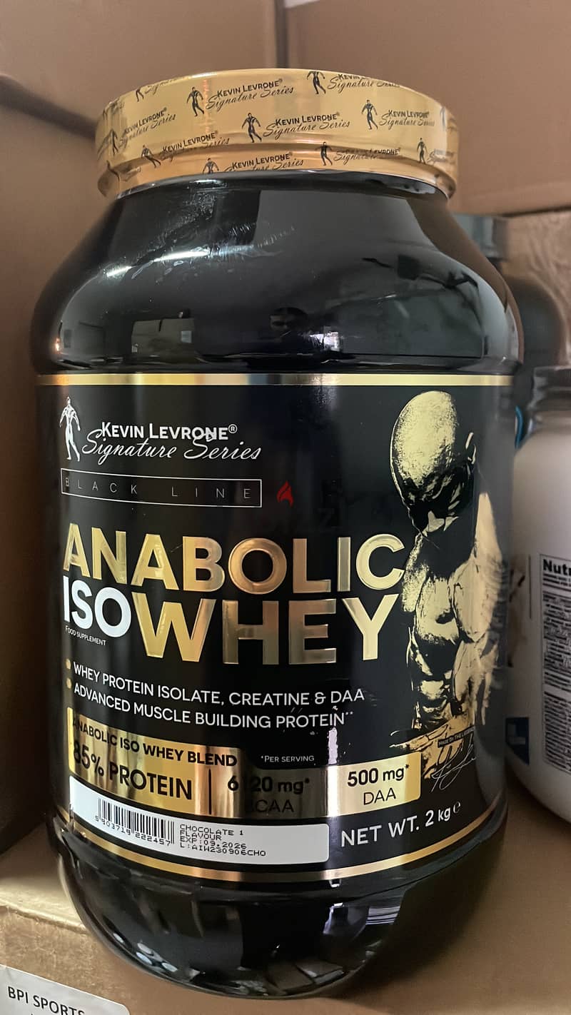 Kevin Levrone Anabolic Iso Whey Isolate 2KG (with Creatine monohydrate 0