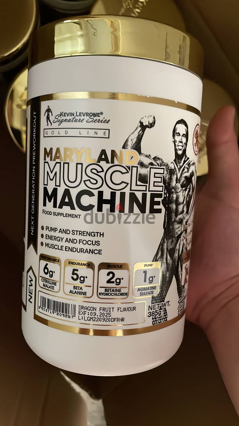 Kevin Levrone Gold Maryland Muscle Machine 44 Servings Pre-workout 0