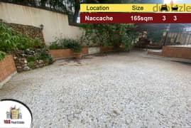 Naccache 165m2 | 90m2 Terrace | Decorated | Well maintained | PJ | 0