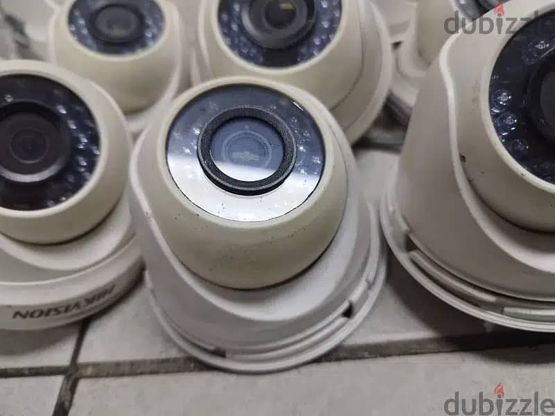HIKVISION SECURITY CAMERAS (1 CAMERA 5$) USED 1