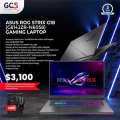 Asus ROG Strix G18 (G814JZR-N6058) Gaming Laptop