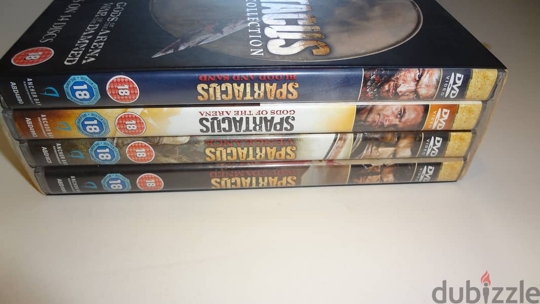 Spartacus complete collection on original 14 dvds set 1