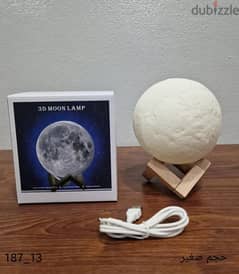 3d moon lamp 0