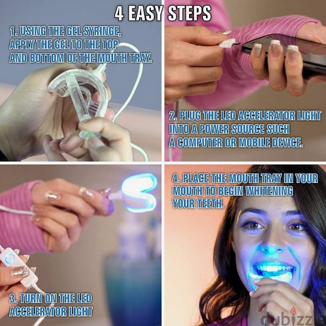 20 Minute White Smile Professional Teeth Whitening Kit 4
