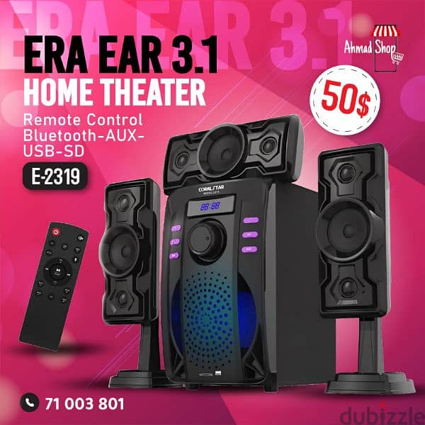 Home theater 3.1 10