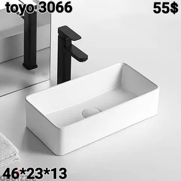 posee sinks (white color) مغاسل حمام 3