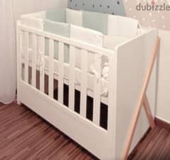 Baby Crib with mattress 0