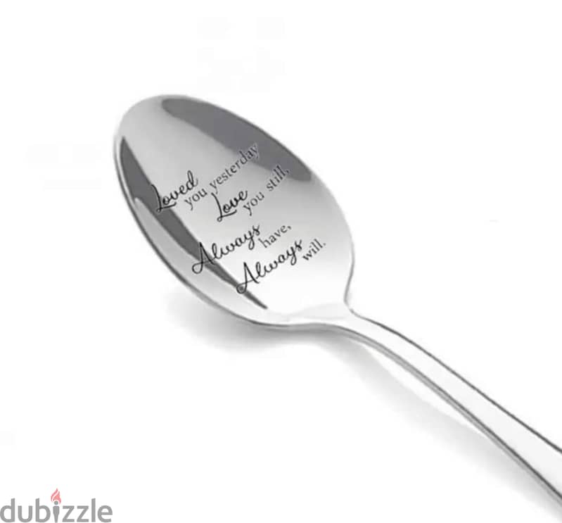 Engraved gift spoon 2
