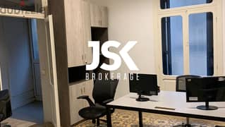 L14402-Fully Furnished Office for Rent In Al Saifi Achrafieh 0