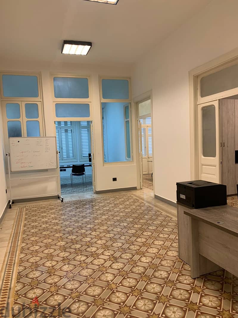 L14402-Fully Furnished Office for Rent In Al Saifi Achrafieh 1