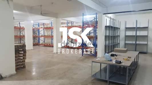 L14406-An Open Space Warehouse for Sale in Brasilia Baabda