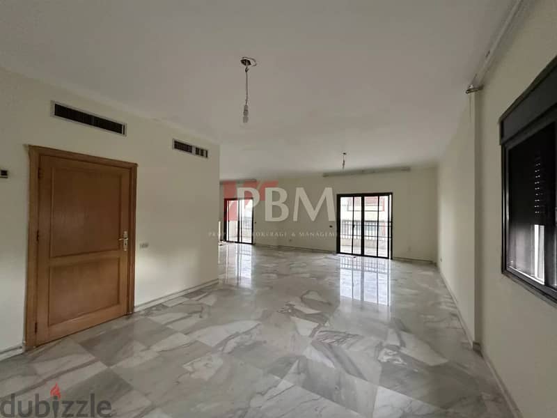 Comfortable Apartment For Rent In Raouche | High Floor | 300 SQM | 1