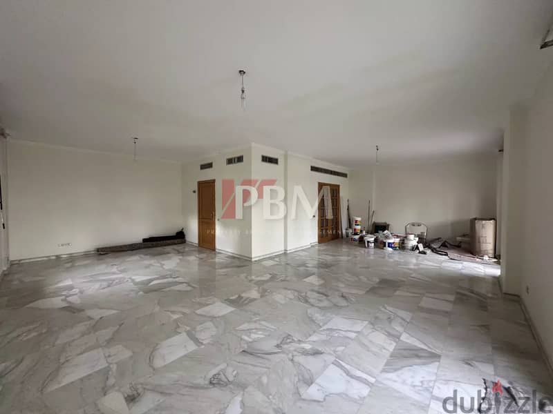 Comfortable Apartment For Rent In Raouche | High Floor | 300 SQM | 2