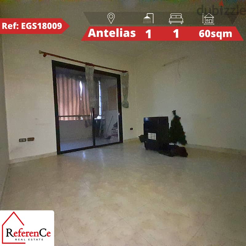 Apartment for sale in Antelias with view شقة للبيع في انطلياس 0