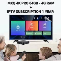 MXQ 4K PRO + IPTV