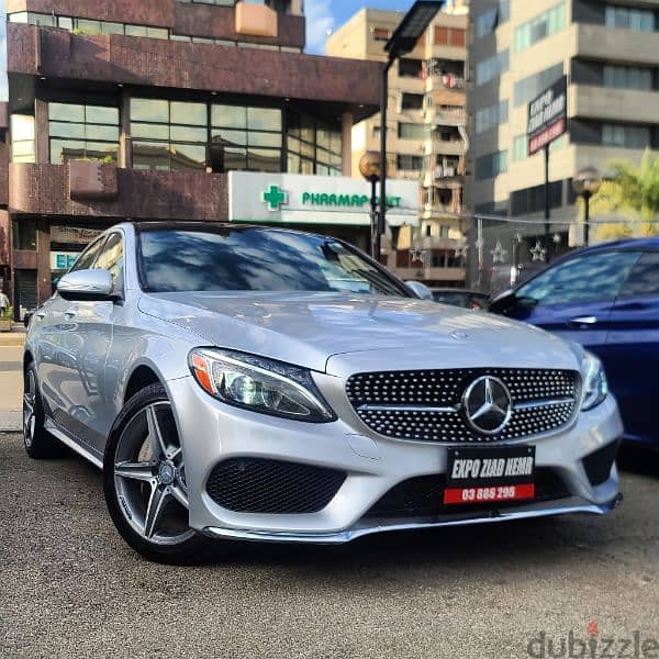 MERCEDES C300 4MATIC AMG PACKAGE 2015 NO ACCIDENT!! 0