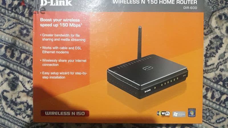 home router D-link 1