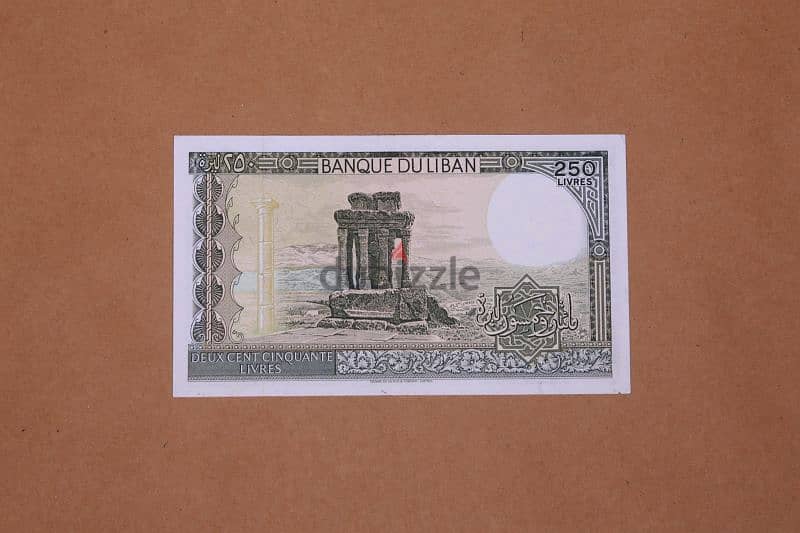 250 Livres banknote lebanon 20 pieces ٢٥٠ ليرة عدد ٢٠ 2