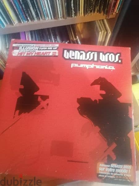 Benassi Bros double vinyl Lp Pumphonia incl 12 tracks 0