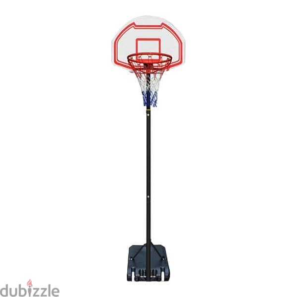 Portable Basketball with Backboard & Wheels 2
