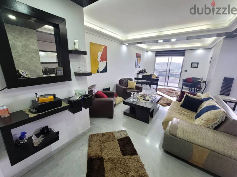 DUPLEX IN AIN SAADE 200SQ FULLY FURNISHED WITH VIEW , AS-252 2