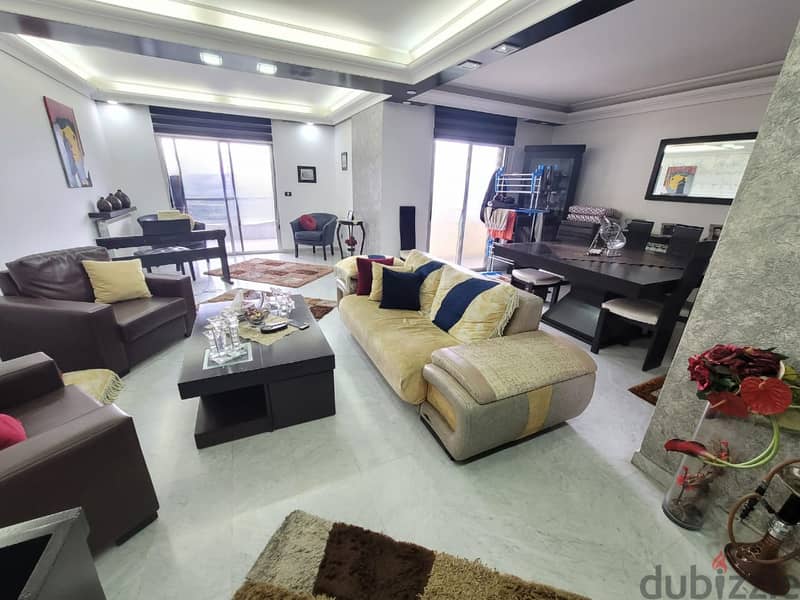DUPLEX IN AIN SAADE 200SQ FULLY FURNISHED WITH VIEW , AS-252 7