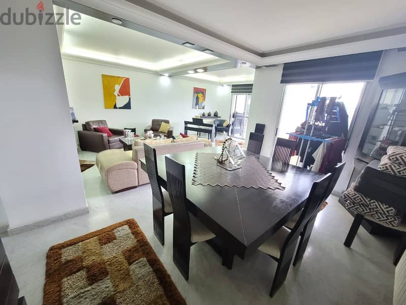 DUPLEX IN AIN SAADE 200SQ FULLY FURNISHED WITH VIEW , AS-252 8